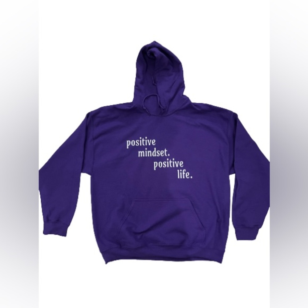 positive hoodie